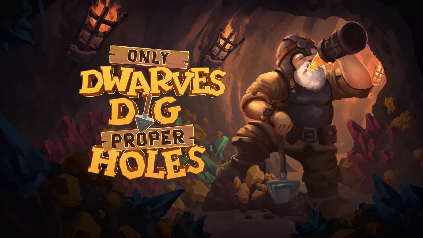 矮人挖洞 - Only Dwarves Dig Proper Holes VR游戏封面