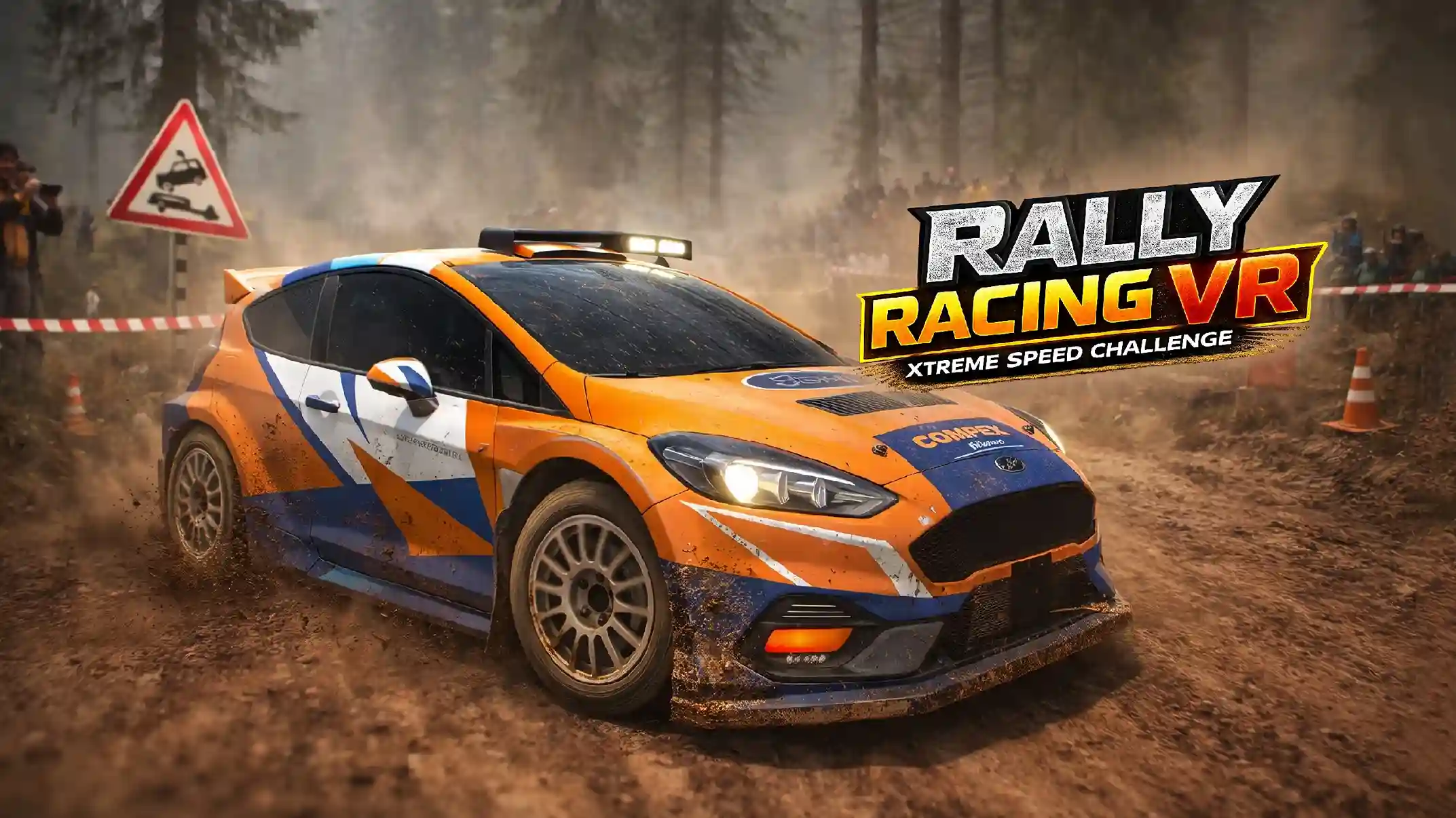 拉力赛车VR：极限速度挑战 - Rally Racing VR: Xtreme Speed Challenge VR游戏封面