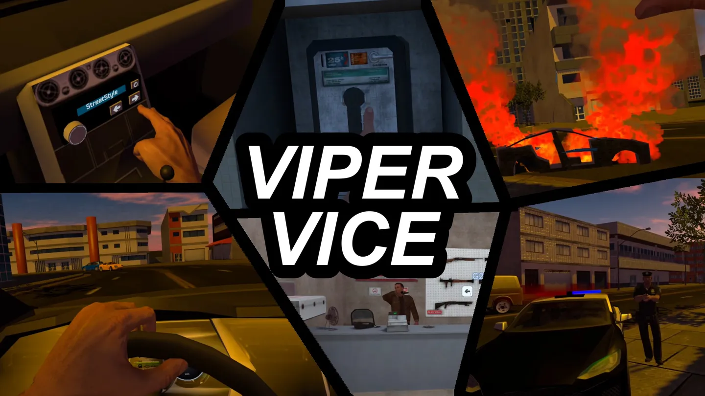 毒蛇恶魔 - Viper Vice VR游戏封面