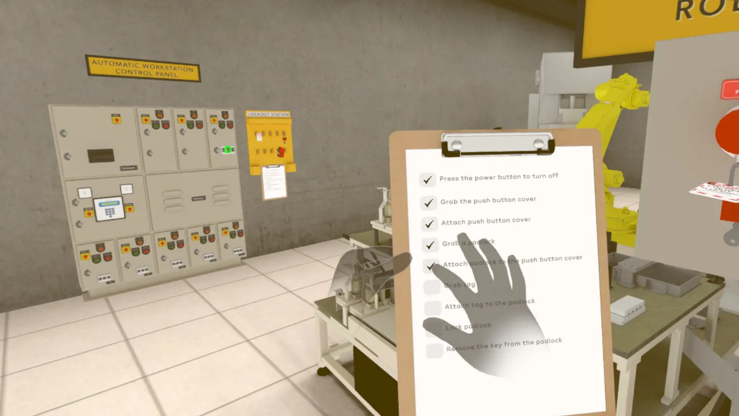 锁定挂牌 - Lock Out Tag Out VR游戏封面