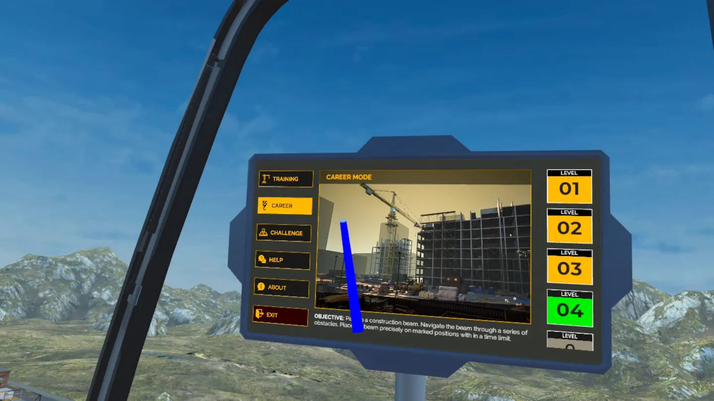 塔式起重机模拟器 - Tower Crane Simulator VR游戏封面