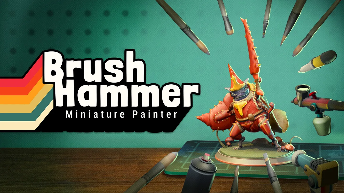 微缩模型画家 - BrushHammer Miniature Painter VR游戏封面