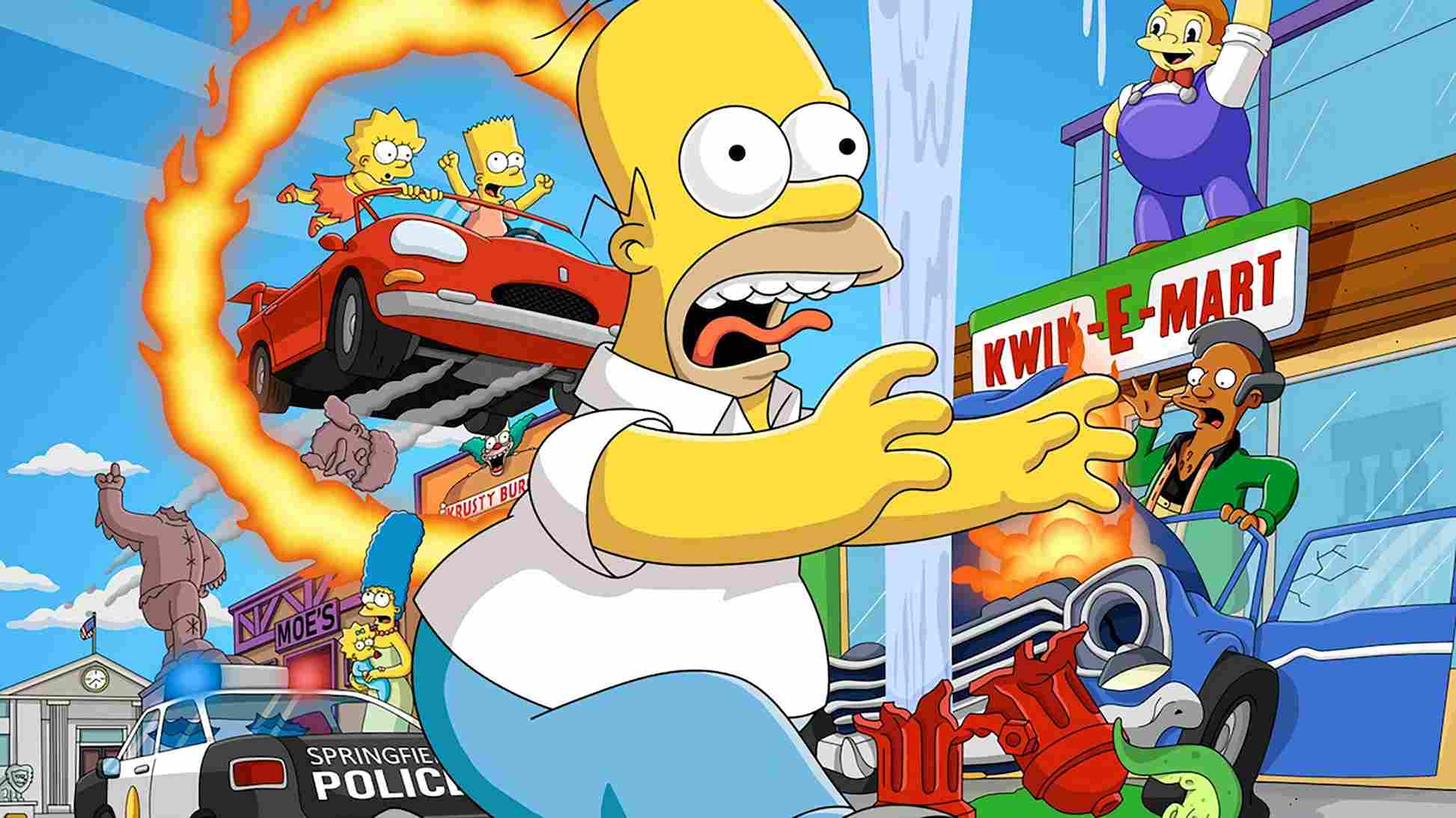 辛普森一家：横冲直撞VR - The Simpsons: Hit Run VR VR游戏封面