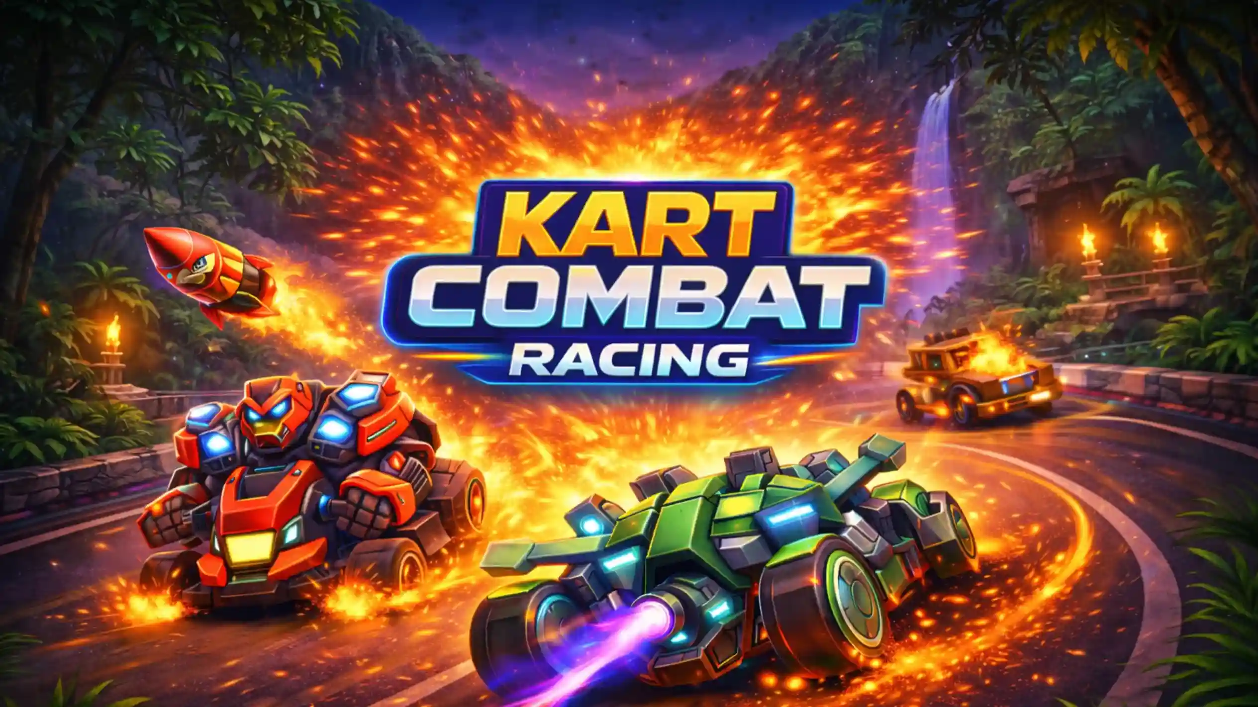 卡丁车格斗赛 - Kart Racing Combat VR游戏封面
