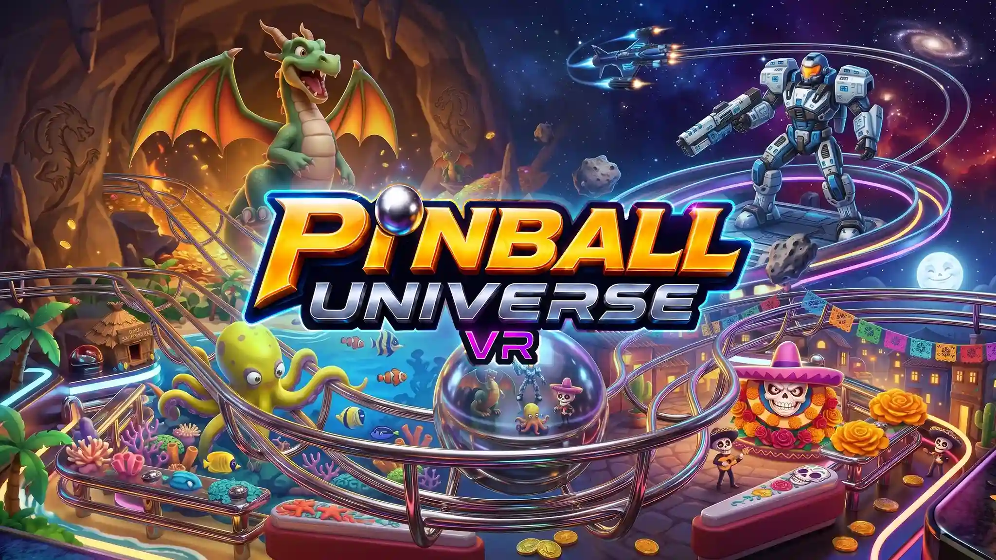 弹球宇宙 VR - Pinball Universe VR VR游戏封面