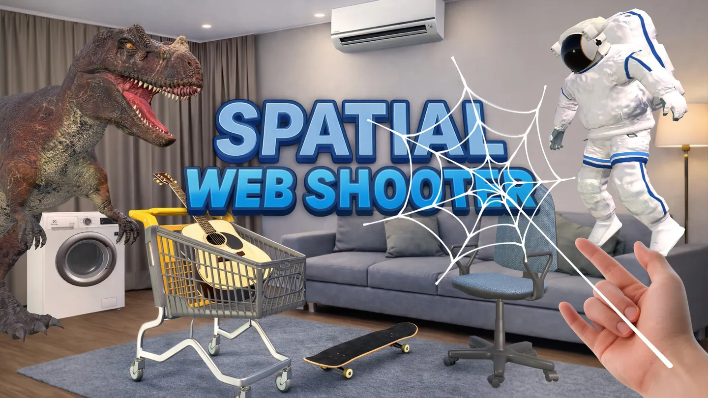 空间蛛丝发射器 - Spatial Web Shooter VR游戏封面