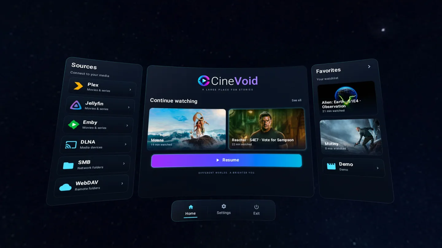 CineVoid VR 媒体播放器 - CineVoid VR Media Player VR游戏封面