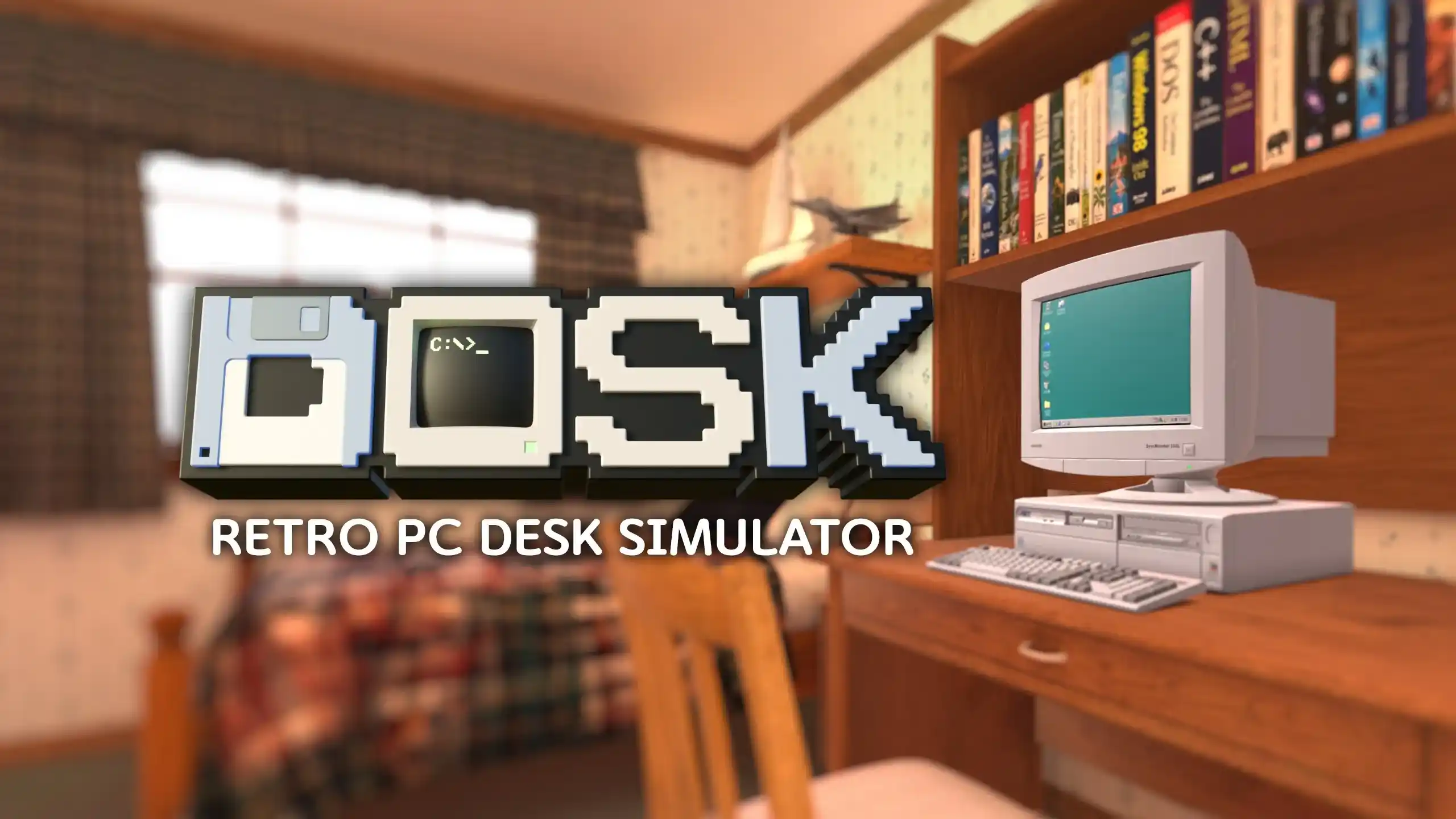 复古电脑桌模拟器 - DOSK – Retro PC Desk Simulator VR游戏封面